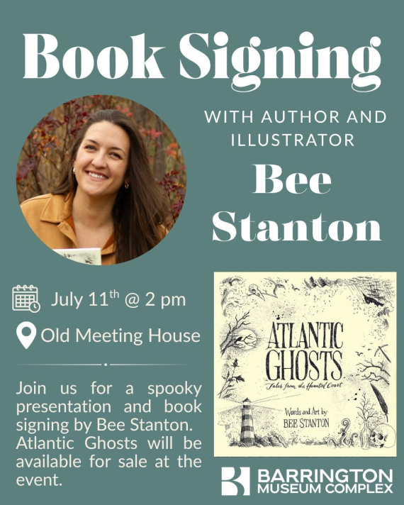 Book Signing with Bee Stanton – Atlantic Ghosts poster